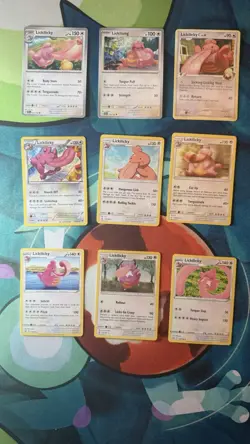 Pokemon TCG Lickilicky & Lickitung 9-Card Lot English Reverse Holo - Image 1