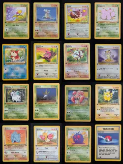 32x 1st Edition Jungle Complete Common/Uncommon Set Pokemon Card Lot WOTC Bulk - Image 5