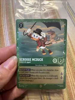Disney Lorcana TCG: Scrooge McDuck - S.H.U.S.H. Agent SEALED Promo 36/P3 - Image 1
