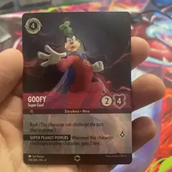 Disney Lorcana: Ursula's Return - Goofy: Super Goof - Enchanted - 214/204 - Image 3