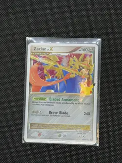Zacian LV. X Holo Promo #SWSH135 SWSH: Sword & Shield Promo Cards 2021 NM - Image 1