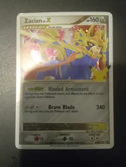 Zacian LV. X Swsh135 Swsh: Sword & Shield Promo Cards Holo - Image 1