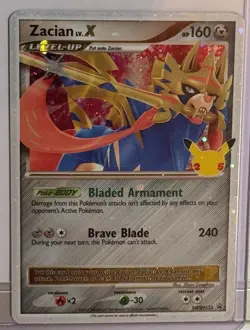 Zacian LV. X Swsh135 Swsh: Sword & Shield Promo Cards Holo - Image 1