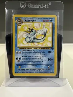 Pokemon TCG Vaporeon Card 28/64 Jungle Rare Non-Holo Unplayed NM Mint Condition - Image 1