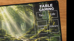 Forest MTG Playmat with Card Zones - Land TCG Desk mat - Magic the Gathering - Image 2