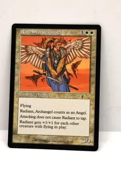 MTG, RADIANT ARCHANGEL, URZA'S LEGACY, NM, NEVER BEEN PLAYED - Image 1