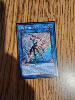 Yugioh Sky Striker Ace Zero Secret Rare - Image 1