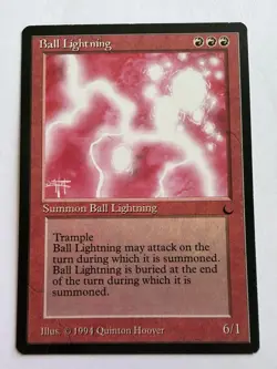 Ball Lightning NM/NM+ The Dark | MTG Magic The Gathering - English - Image 1