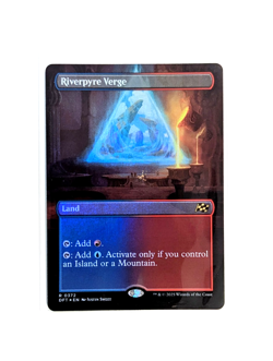 Riverpyre Verge R 0372 Borderless FOIL MTG Aetherdrift DFT EN NM/M - Image 1