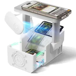 Card Scanner Pro for Trading Cards – MTG & TCG Stand with White - Image 1