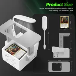 Card Scanner Pro for Trading Cards – MTG & TCG Stand with White - Image 5