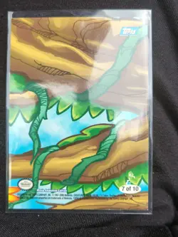 2000 TOPPS POKEMON THE MOVIE 2000 STICKER CARDS #7 SQUIRTLE LEDYBA BELLOSSOM - Image 4