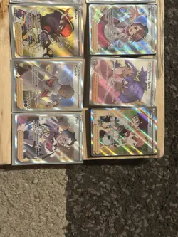 Pokemon Full Art Trainer Lot 40 Cards NM Miriam Gloria Team Rocket’s Archer - Image 3