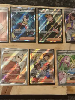 Pokemon Full Art Trainer Lot 40 Cards NM Miriam Gloria Team Rocket’s Archer - Image 5