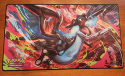Pokemon Mega Charizard X ex UPC Playmat Official Ultra Premium Collection NEW - Image 1