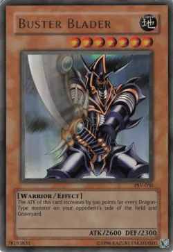 Yugioh Buster Blader PSV-050 Ultra Rare MP - Image 1