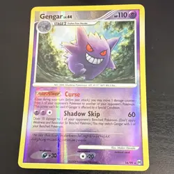 Pokemon Gengar TCG Reverse Holo Rare Card 16/99 Platinum Arceus 2009 - Image 1