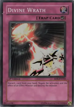 Yugioh Divine Wrath RDS-EN050 Super Rare 1st Edition MP - Image 1