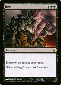 X 1 Hex NM-M Ravnica City of Guilds 089 MTG Magic The Gathering - Image 1
