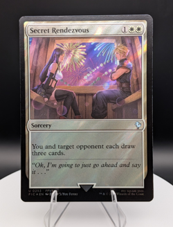 Secret Rendezvous Surge Foil: M 0253 FFVII (Tifa) Final Fantasy MTG (NM) - Image 1