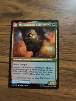 MTG Bruce Banner NM M 49 Marvel Super Heroes - Image 2