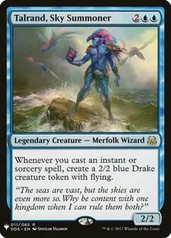 Talrand, Sky Summoner 1x MtG Mystery Booster MB1 SP/NM - Image 1