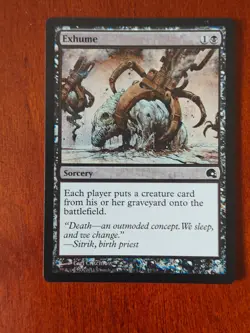Exhume Foil C Premium Deck Series: Graveborn 17 NM - Image 1