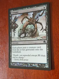 Exhume Foil C Premium Deck Series: Graveborn 17 NM - Image 2