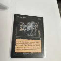 Wizards of the Coast Buried Alive 118/350 Odyssey 2001 Sorcery Uncommon EN - Image 1