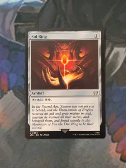 Sol Ring | 7% Off 2+ | UB: LOTR | NM | MTG - Image 1