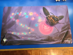 MTG Magic Ultra Pro 2018 Holiday Bog Humbugs Playmat 24 x 14 Brand New - Image 1