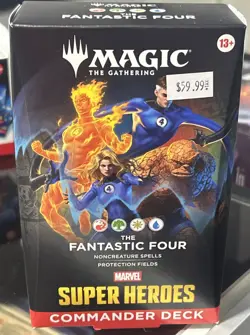 Magic The Gathering Marvel Super Heroes Fantastic Four Commander Deck MTG TCG - Image 1