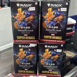 Magic The Gathering Marvel Super Heroes Fantastic Four Commander Deck MTG TCG - Image 3