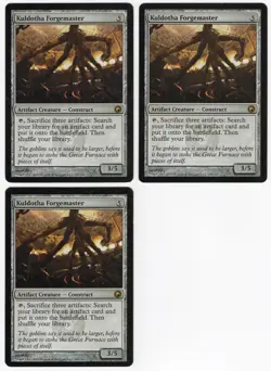 Kuldotha Forgemaster x3 3x 2010 Scars of Mirrodin Artifact Creature MTG SP AZ8 - Image 1