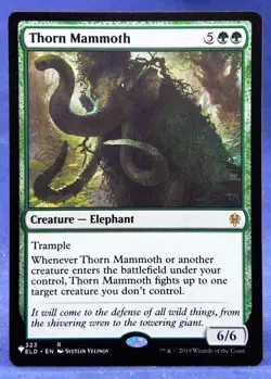 Thorn Mammoth - MTG - The List - NM Excellent - Image 1
