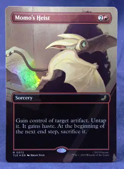 Momo's Heist (Borderless FOIL) MTG Avatar: The Last Airbender TLE - NM - Image 1
