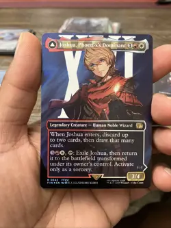 Joshua, Phoenix's Dominant (Borderless) (Surge Foil) Final Fantasy Foil - Image 1