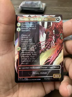 Joshua, Phoenix's Dominant (Borderless) (Surge Foil) Final Fantasy Foil - Image 2