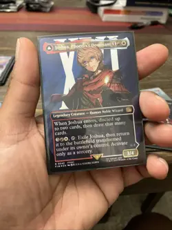 Joshua, Phoenix's Dominant (Borderless) (Surge Foil) Final Fantasy Foil - Image 3