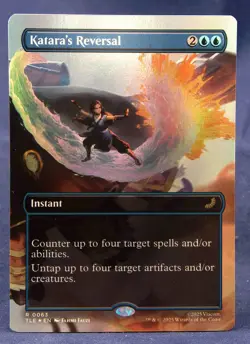 Katara's Reversal (Borderless FOIL) MTG Avatar: The Last Airbender TLE - NM - Image 2