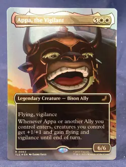 Appa, the Vigilant (Borderless FOIL) MTG Avatar: The Last Airbender TLE - NM - Image 2