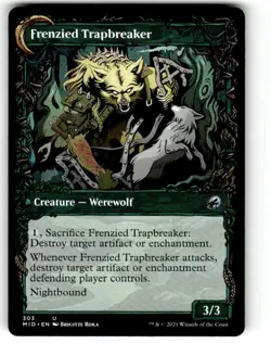 Outland Liberator (Showcase) 303 Innistrad: Midnight Hunt Magic:The Gathering NM - Image 2