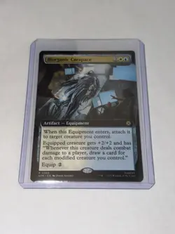 MTG Biorganic Carapace - #269 Extended Art Rare - Marvel's Spider-Man M/NM - Image 1