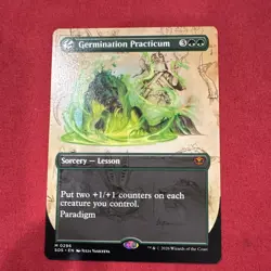 MTG Germination Practicum 0296 STX EN Green Sorcery Lesson - Image 1