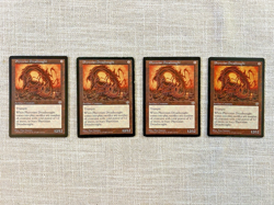 Set of 4 Phyrexian Dreadnought Magic The Gathering - 3 MP 1 LP - Image 1