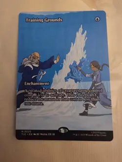 Training Grounds 20 (Borderless) Avatar: The Last Airbender MTG Mythic RARE - Image 1