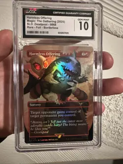 Harmless Offering (Gwenpool art) Secret Lair Drop SLD Magic MTG CGC 10 🔥 - Image 1
