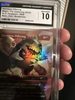 Harmless Offering (Gwenpool art) Secret Lair Drop SLD Magic MTG CGC 10 🔥 - Image 4