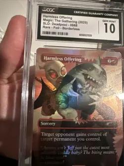 Harmless Offering (Gwenpool art) Secret Lair Drop SLD Magic MTG CGC 10 🔥 - Image 5
