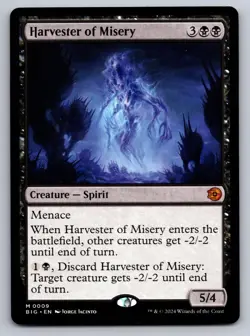 Harvester of Misery 9 Outlaws of Thunder Junction: The Big Score MTG NM - Image 1